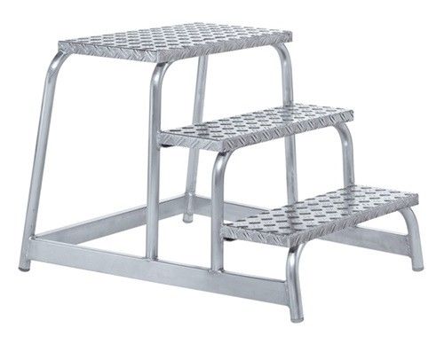 Zarges 40033 AFA P Escalera básica 3 peldaños incl. plataforma
