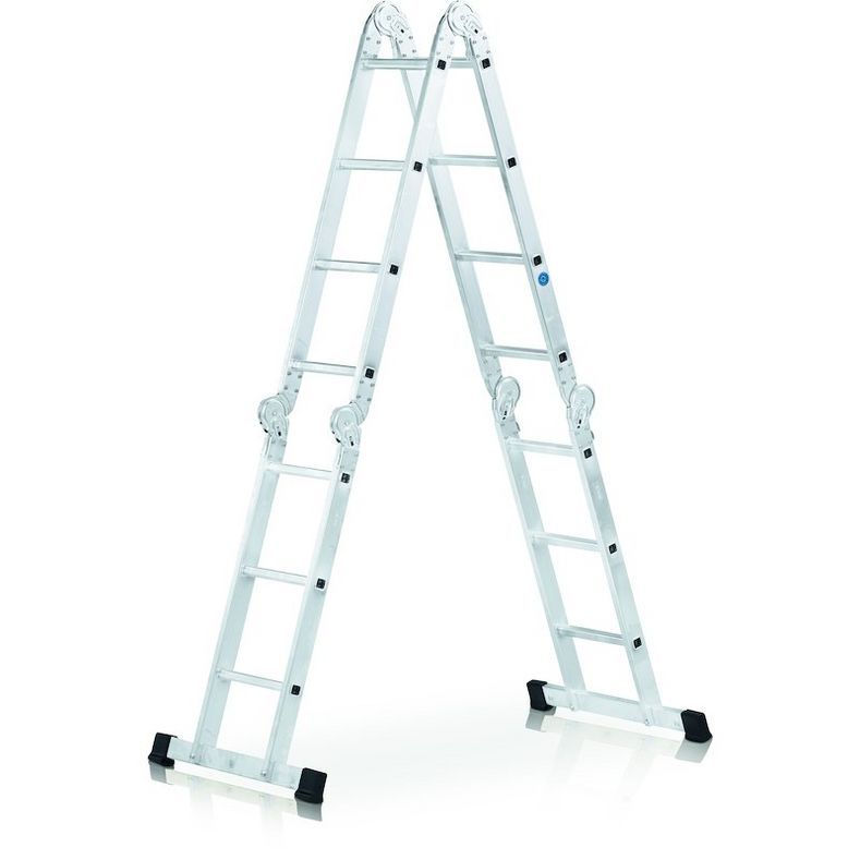 Zarges 42377 Multitec Escalera multifuncional 4 x 3 peldaños