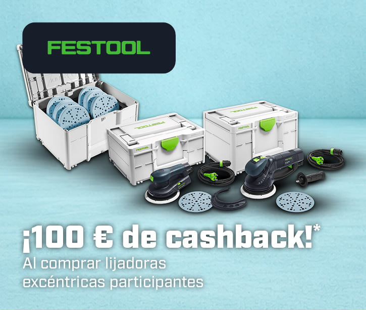 ES | Festool 100 cashback